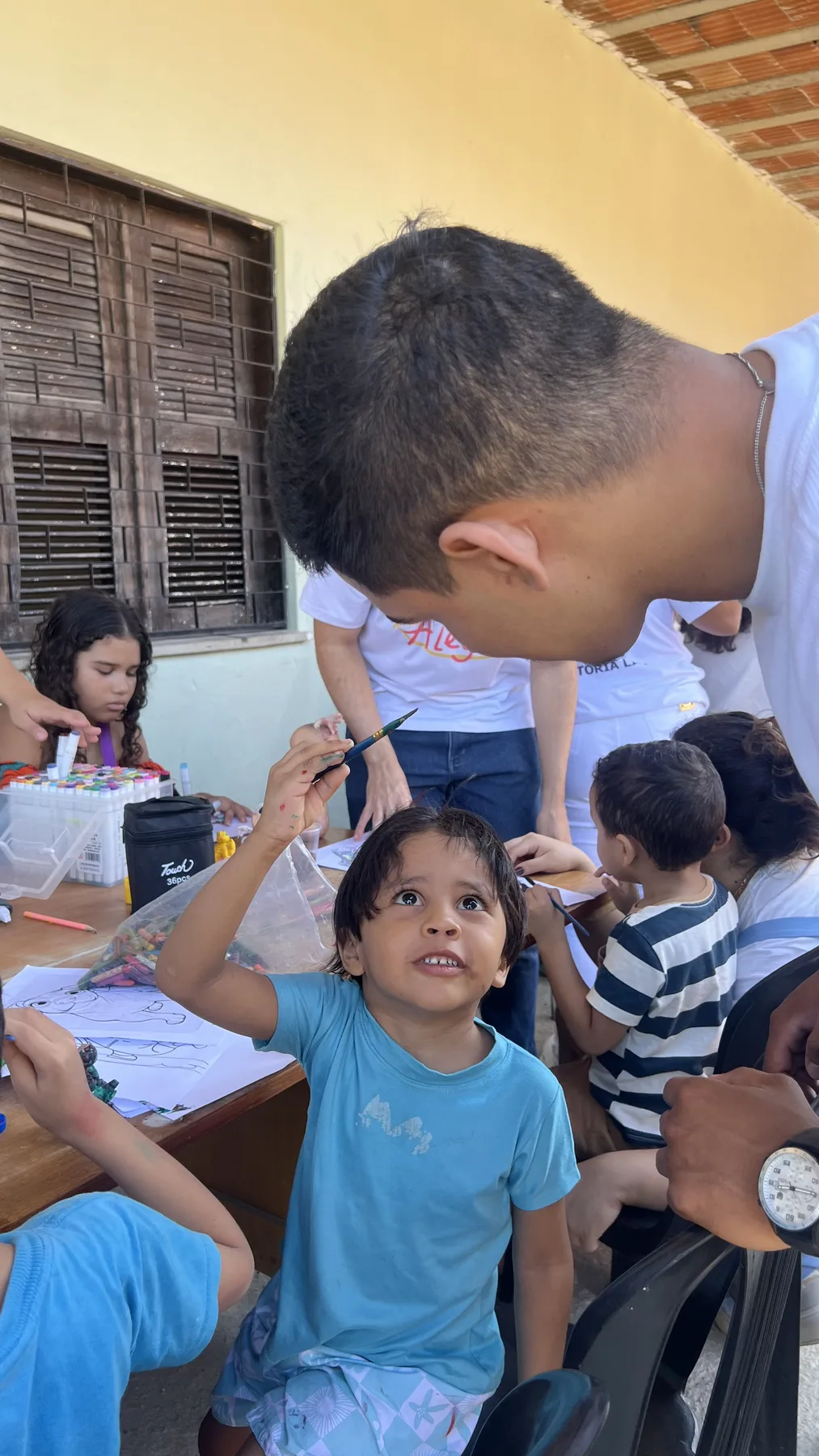 Registro da história do Instituto Doando que se Recebe